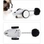 JMXAFMY Cat Funny Electric Mouse Racer Automatic Irregular Moving 360°Rotation Interactive App Control Charging Pet