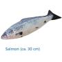 N-brand Cat Fish Toy Cat Peppermint cat Toy Imitation Fish Tickle cat Stick pet Plush Toy