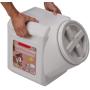 Gamma2 Vittles Vault Outback Stackable 60 lb Airtight Pet Food Storage Container