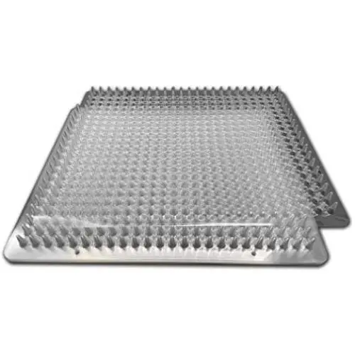 BYTEBAY 8 Pack Cat Repellent Outdoor/Indoor Scat Mat for Cats&Dogs, Keep Away Pest Plastic Mats with Spikes,16 x 13 Inches BYTEBAY 8 Pack Cat Repellent Outdoor/Indoor Scat Mat for Cats&Dogs, Keep Away Pest Plastic Mats with Spikes,16 x 13 Inches