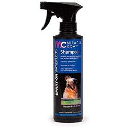Miracle Coat Spray-On Waterless Shampoo for Dogs 12-Ounce