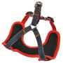 DYAprWu Denim Adjustable Dog Vest Harness & Leash Set Jean Step-in Harness Leash Set for Small Medium Puppies and Cats