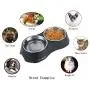 Joy Melody Elevated Cat Bowls, Raised Small Dog Dish with Heavy Stand, Stainless Steel Food and Water Pet Feeder, Anti-Slip, Dishwasher Safe with Cleaning Cloth Joy Melody Elevated Cat Bowls, Raised Small Dog Dish with Heavy Stand, Stainless Steel Food and Water Pet Feeder, Anti-Slip, Dishwasher Safe with Cleaning Cloth
