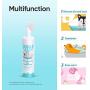 PETRIBE Dog Paw Cleaner, Portable Waterless Cleaning Shampoo for Dogs Foot Washing, Silicone Grooming Brush for Muddy Paws
