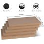 FUKUMARU Cat Scratcher Cardboard 5 PCS with Box, Reversible Cat Scratch Pad, Kitty Corrugated Scratching Bed