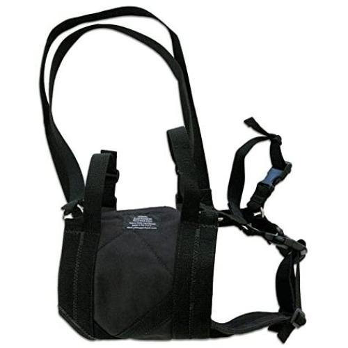 ANIMAL SUSPENSION TECHNOLOGY GET-A-Grip Dog Harness - Small - Black Lift Harness for Dogs - Support for Injured OR WEAK Dogs - Rehab Harness