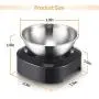 Vekonn Elevated Cat Bowl, Cat and Small Dog Food Bowl Stand, Stainless Steel Cat Food Bowl, Healthy Eating Posture and Ergonomics for Pets, Non Slip No Spill Vekonn Elevated Cat Bowl, Cat and Small Dog Food Bowl Stand, Stainless Steel Cat Food Bowl, Healthy Eating Posture and Ergonomics for Pets, Non Slip No Spill