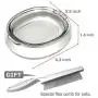 001 Glass Dog Cat Food Bowls, Water Bowl for Cats and Small Dogs, Transparent Glass Pet Bowl, Promotes Pet Hydration, Durable and Stable Design, Protect Pets Spine, Dishwasher Safe 001 Glass Dog Cat Food Bowls, Water Bowl for Cats and Small Dogs, Transparent Glass Pet Bowl, Promotes Pet Hydration, Durable and Stable Design, Protect Pets Spine, Dishwasher Safe