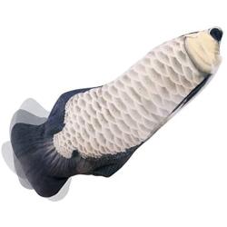 Yixi Cat Interactive Fish Toys for Indoor Cats Kitten Kitty, Realistic Plush Simulation Electric Doll Fish, Flopping Wiggle Moving Motion Toy, Fun Pets Chew Bite Kick Toy Supplies for Cat
