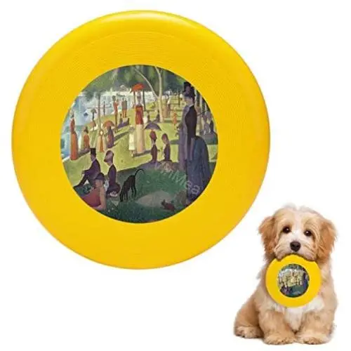 Pet Frisbee Flying Disc Dog Toy - Multifunction 1 Sunday Afternoon On The Island of La Grande Jatte Georges Pierre Seurat Pet Frisbee Flying Disc Dog Toy - Multifunction 1 Sunday Afternoon On The Island of La Grande Jatte Georges Pierre Seurat
