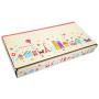 SHUTAO Chic Red House Suit Corrugated Paper Pet Cat Toy Grinding Claws Plate with Catnip Earthy