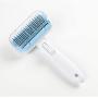 GYY One-Button Pet Hair Removal Brush Pet Hair Cleaner Steel Comb Open Knot Anti-Knotting Needle Self-Cleaning Massage Comb Cat Dog Beauty Modeling Comb Tool Pet Cleaning Supplies