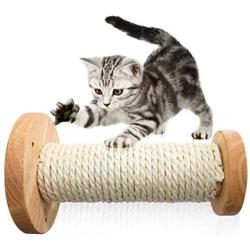 Wall Cat Scratching Post, Cat Scratcher Tree,cat Shelf Cat Wall Perch Sisal Rope for Cat Scratcher Cat Climber Wall Cat Furniture Cat Bed Cat Tower Wall Cat Toy, Wood