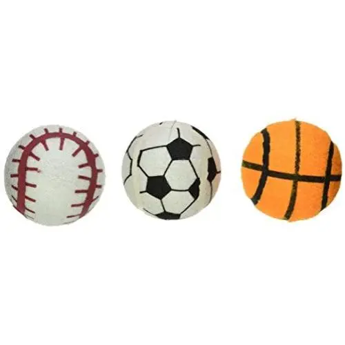 Multipet 3 Piece Sport Tennis Ball Value Pack in Mesh Rope Dog Toys Multipet 3 Piece Sport Tennis Ball Value Pack in Mesh Rope Dog Toys
