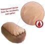 Majestic Pet Poly-Cotton Sherpa Bagel Dog Bed for Dogs & Cats, Calming Donut Dog Bed Cuddler | Washable | Multiple Sizes & Colors