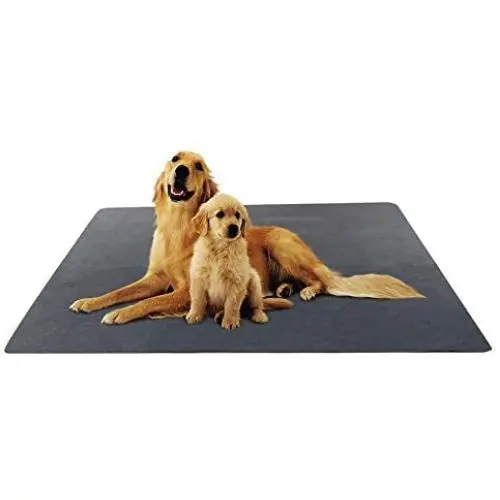 NHILES Upgrade Reusable Extra Large Pee Pads 72'' x 72'',Washable Puppy Pee Pads with Fast Absorbent, Waterproof, Reusable, Non-Slip for Training, Travel, Whelping, Incontinence,Playpen