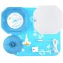 OriGlam 1.6L Pet Fountain Cat Water Dispenser, Automatic Electric Pet Drinking Water Fountain, Cat Dog Water Drinking Dispenser, Super Quiet Healthy and Hygienic Water Bowl, Health Caring for Cats Dog