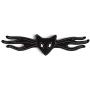 Nightmare Before Christmas Jack Skellington Bolstered Corded Cuddler Dog/Cat Bed with Removable Toy Bat, Machine Washable