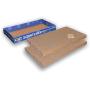 The Daisy Bee Flat Cat Scratcher Lounger with Two Reversible Double Wide Corrugated Cardboard Surfaces