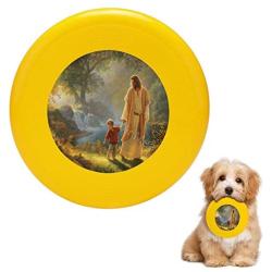 Pet Frisbee Flying Disc Dog Toy - Multifunction Take My Hand Greg Olsen