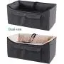 Petsfit Dog Lookout Car Booster Seat with Summer and Winter Liner for Small Dog,29.5'' Lx16 Wx14 H Petsfit Dog Lookout Car Booster Seat with Summer and Winter Liner for Small Dog,29.5'' Lx16 Wx14 H