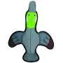 SmartPetLove - Tender-Tuffs - Play Fetch or Tug-of-War - Flying Duck Durable Plush Dog Toy with Squeaker