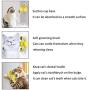WWYM Windmill Cat Toy, Portable Turntable Scratching Tickle Cats Hair Brush, with Rotating Pet Training Interactive Balls,Blue