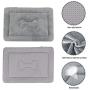 Large Dog Bed Crate Mat Mattress Anti-Slip Washable Soft Mattress Kennel Pads 47 inches