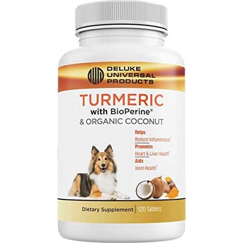 Deluke Universal Products Turmeric Curcumin with BioPerine & Organic Coconut
