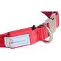 Pet Industries Metal Buckle LED Dog Collar, USB Rechargeable, Available in 7 Colors & 4 Sizes (X-Small [10-13.5'' / 25-34 cm], Crimson Red)