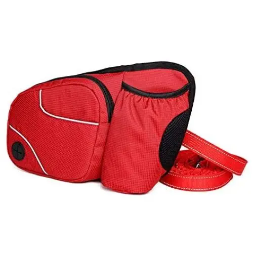 QERNTPEY Dog Treat Pouch for Training Dog Treat Training Pouch with Water Bottle Holder and Dog Leash Adjustable Pet Walking Waist Bag Easily Carries Pet Toys, Kibble, Treats QERNTPEY Dog Treat Pouch for Training Dog Treat Training Pouch with Water Bottle Holder and Dog Leash Adjustable Pet Walking Waist Bag Easily Carries Pet Toys, Kibble, Treats