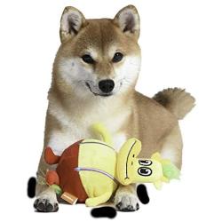 Nickelodeon for Pets Rockos Modern Life Heffer Ball Body Dog Toy | Yellow and Red Squeaky Dog Toy for All Dogs | Nickelodeon Toys for Dogs, Squeak Dog Toy, one Size (FF15605)