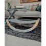 Furry Tom Premium Cat Bed - Rocking and Static Cat Hammock - Modern and Minimalist Pet Bed - Pine Wood and Linen - Elephant Gray Furry Tom Premium Cat Bed - Rocking and Static Cat Hammock - Modern and Minimalist Pet Bed - Pine Wood and Linen - Elephant Gray