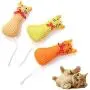 ocijf179 Cat Toy Pet Cat Kitten Plush Mouse Rat Doll Catnip Funny Interactive Bite Chewing Toy - Beige ocijf179 Cat Toy Pet Cat Kitten Plush Mouse Rat Doll Catnip Funny Interactive Bite Chewing Toy - Beige