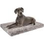 MIXJOY Memory Foam Dog Bed for Small Medium Large Extra Large Dogs, Soft Calming Pet Bed, Orthopedic Joint Relief, Outdoor & Crate, Removable Washable Cover, Anti-Slip Dog Cushion