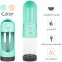 Ihoming Dog Water Bottle for Walking, Pet Portable Dogs Cats Travel Drink Bottle Bowls, Leak Proof Portable Puppy Water Dispenser with Drinking Feeder for Pets, BPA Free Ihoming Dog Water Bottle for Walking, Pet Portable Dogs Cats Travel Drink Bottle Bowls, Leak Proof Portable Puppy Water Dispenser with Drinking Feeder for Pets, BPA Free