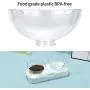 EZMioo Elevated Cat Bowls with 2 Bowls, 15° Tilted Raised Cat Food and Water Bowls, Stress Free Food Grade Material, Nonslip No Spill Pet Feeding Bowls for Cat and Small Dogs EZMioo Elevated Cat Bowls with 2 Bowls, 15° Tilted Raised Cat Food and Water Bowls, Stress Free Food Grade Material, Nonslip No Spill Pet Feeding Bowls for Cat and Small Dogs