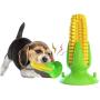 NMGGGU Dog chew Toys Corn Aggressive Chewer Fixed Large Medium Dogs Educational Toy Tooth Brush Indestructible Squeaky Interactive pet Care Teeth Cleaning Toys Upgrade Suction Cup