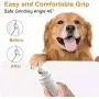 JYMSB Dog Nail Grinder Upgraded,Professional 2-Speed Low Noise and Two LED Lights USB Charging Quiet Dog Nail Trimmer Clippers Powerful Grooming & Smoothing for Small Medium Large Dogs & Cats JYMSB Dog Nail Grinder Upgraded,Professional 2-Speed Low Noise and Two LED Lights USB Charging Quiet Dog Nail Trimmer Clippers Powerful Grooming & Smoothing for Small Medium Large Dogs & Cats