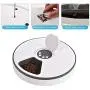 Automatic Pet Feeder for Cats and Dogs - Dry or Wet Food Dispenser - 6 Meal Trays with Portion Control -LCD Smart Programmable Clock Automatic Pet Feeder for Cats and Dogs - Dry or Wet Food Dispenser - 6 Meal Trays with Portion Control -LCD Smart Programmable Clock