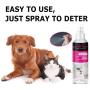 Cat Scratch Deterrent Training Spray, Cat Repellent Spray Safe for Plants, Furniture, Floors, Non-Toxic, Alcohol Free-175ml