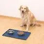 Hiado Dog Bowl Mat Small (19x12), Large (24x16), Raised Edges Non Skid Spill Proof with Lip Waterproof Silicone for The Floor Hiado Dog Bowl Mat Small (19x12), Large (24x16), Raised Edges Non Skid Spill Proof with Lip Waterproof Silicone for The Floor
