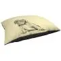 Manual Woodworkers & Weavers Fleece Top Toy or Small Breed Pet Bed, Lucky, Off-White Manual Woodworkers & Weavers Fleece Top Toy or Small Breed Pet Bed, Lucky, Off-White