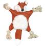 Gentric CinderMao Bite Resistant Rope Dog Toy with Squeaker and Crinkle Paper Body