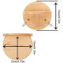 Bitcircuit Wall Mounted Cat Shelf, Wooden Cat Perch Platform Steps, Floating Perch Step Bed Pet Play Furniture