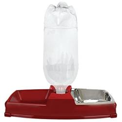 Pet Zone Mini Deluxe Dog Food-N-Fountain