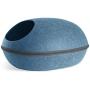 Furhaven Pet - Ottoman and Footstool Living Room Pet House, Felt Cubby Cat Cave Hideaway, and Height Adjustable Kitchen Feeder Stand for Cats and Dogs - Multiple Sizes, Styles, and Colors