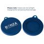 Bonza Pet Food Can Covers, Set of 2 Universal Silicone Can Covers for Pet Food Cans, Food Safe BPA Free, Dishwasher Safe. Loose Fit Lids Easy to Place On and Remove.