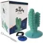 Shasoly Dog Toothbrush Chew Toy - Deep Cleaning Dog Toothbrush Toy to Protect Dental Health Bundled with Toothbrush and Bonus Clicker for Training - Pet Happiness Approved Dog Dental Toy in Sky Blue Shasoly Dog Toothbrush Chew Toy - Deep Cleaning Dog Toothbrush Toy to Protect Dental Health Bundled with Toothbrush and Bonus Clicker for Training - Pet Happiness Approved Dog Dental Toy in Sky Blue