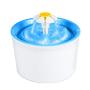 Drinking Fountain Drinking Fountain Automatic Electric Pet Dog/Cat Water Dispenser Flower Style Blue US Plug